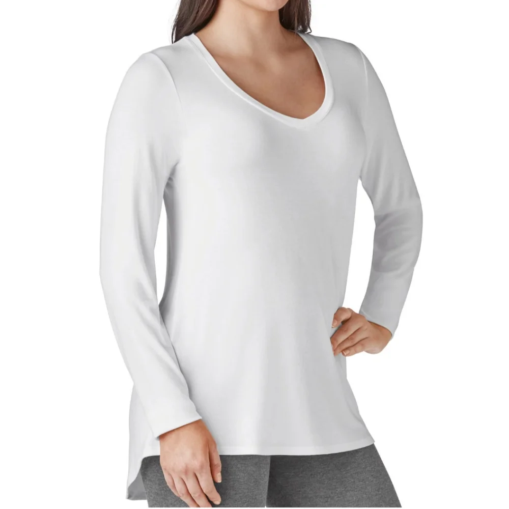 💞 🆕 Long Sleeve, V-Neck Legging Tee - Picture 2 of 5